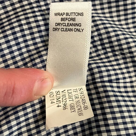 Banana Republic Mens Tailored Fit Two Button Blazer Jacket Size 42R Gray SP EXC - Picture 8 of 12